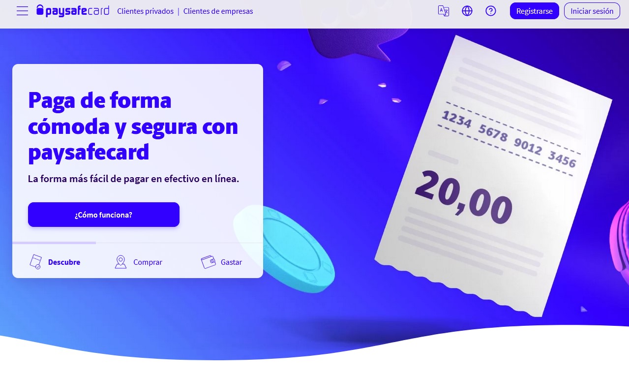 Apuestas con Paysafecard