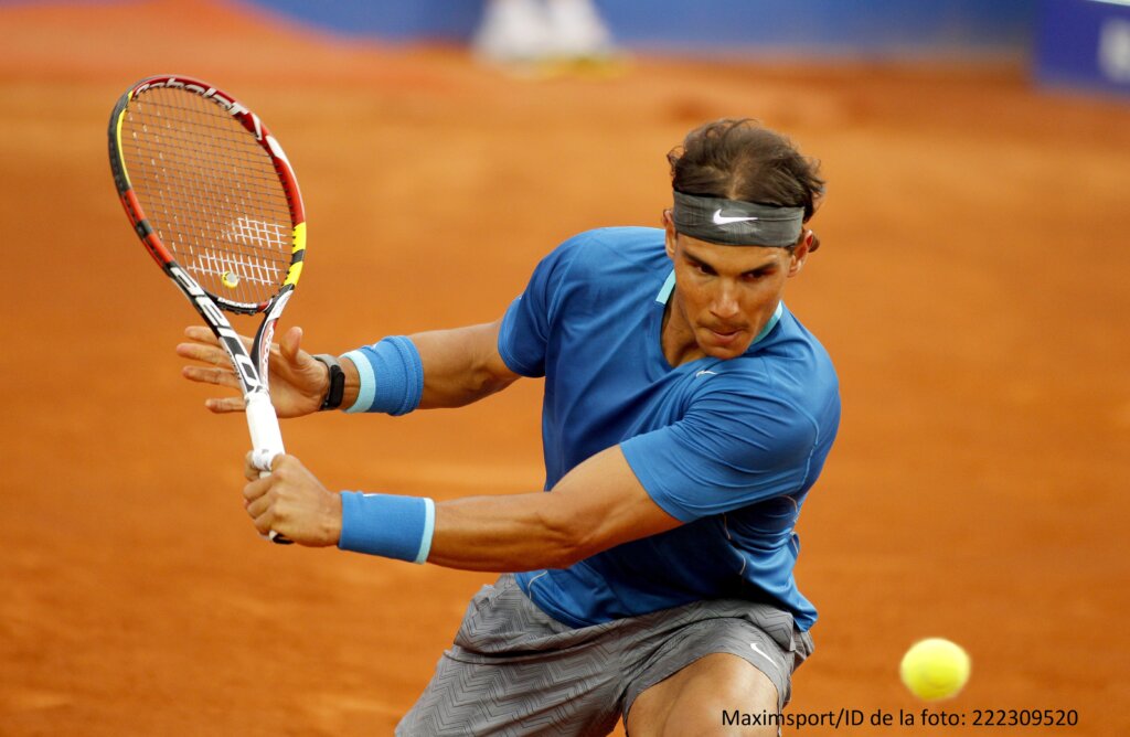 Rafa Nadal, en el Torneo Conde de Godó.