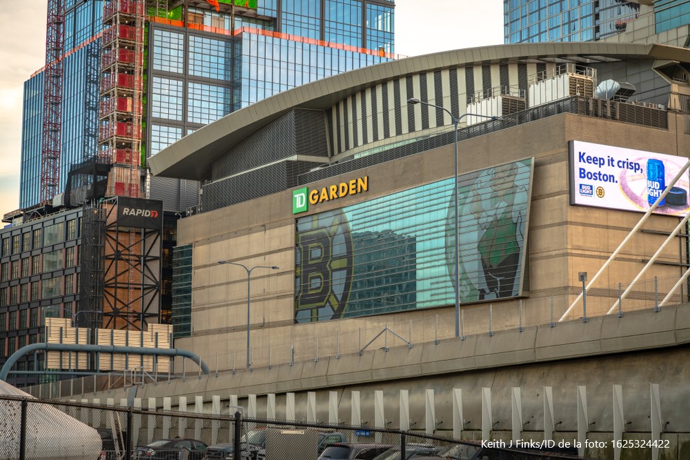 El TD Garden de Boston.