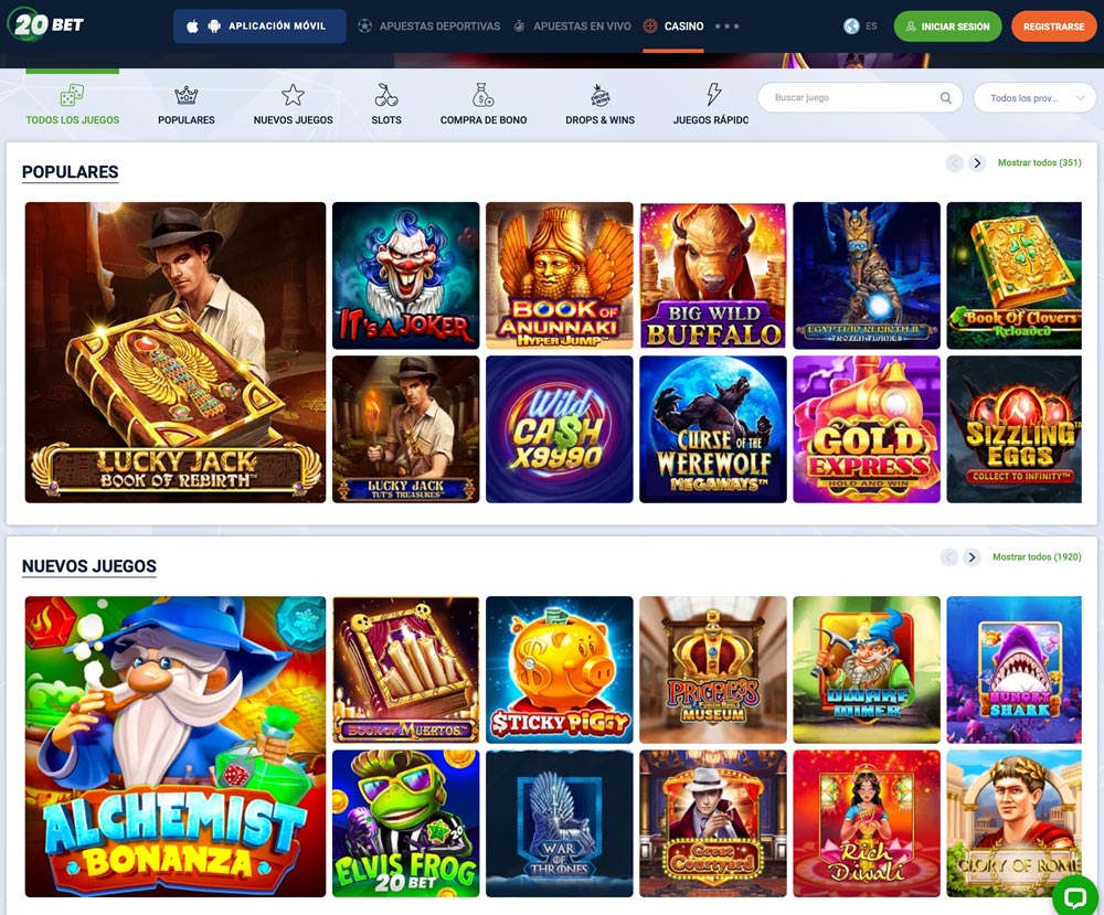 20bet casino